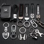 Высококачественный брелок для ключей кольцо из металлического сплава унисекс нержавеющая сталь для Honda Mugen Power Civic 7 Accord CRV Hrv Jazz CBR VTX