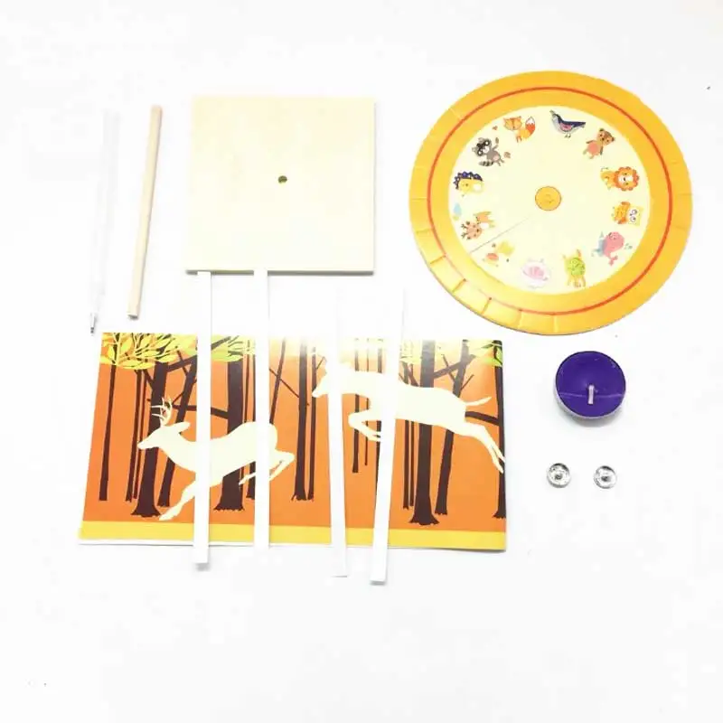 Saizhibaba Creative DIY Revolving Lantern Model Kits Inventions Making Invention Science Experiment Toy |