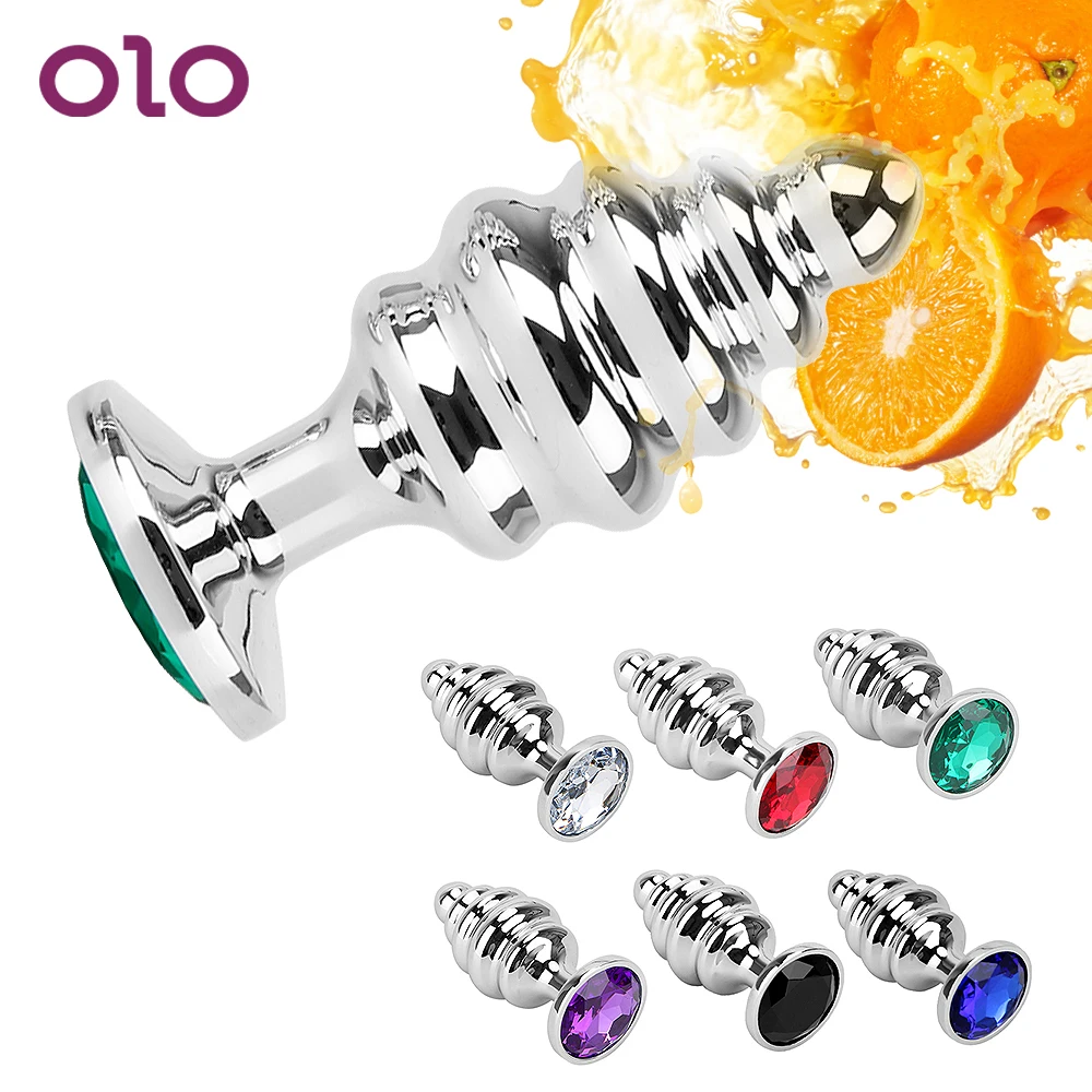 Анальная пробка OLO анальный расширитель интимные игрушки для женщин геев