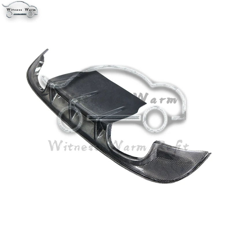 Carbon fiber Rear Bumper Exhaust Diffuser Lip Spoiler For Jaguar XE Car body kit