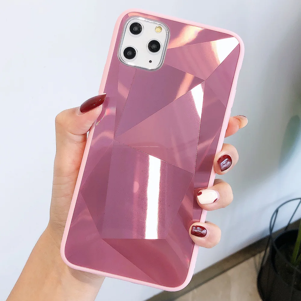 Чехол для телефона JONSNOW с 3D бриллиантами iPhone 11 Pro XR XS Max голографические чехлы