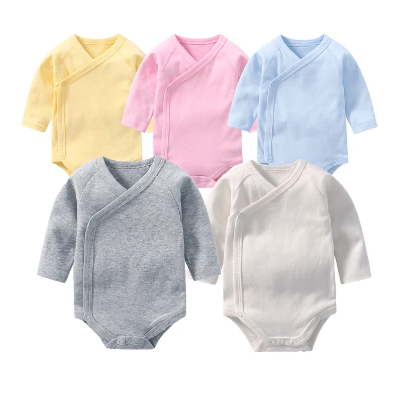 

Baby Girl Boys Bodysuit Cotton Baby Clothes Long Sleeve Infant Bodysuits Newborn Onesies Costume 3-12M Designer Infant Clothes