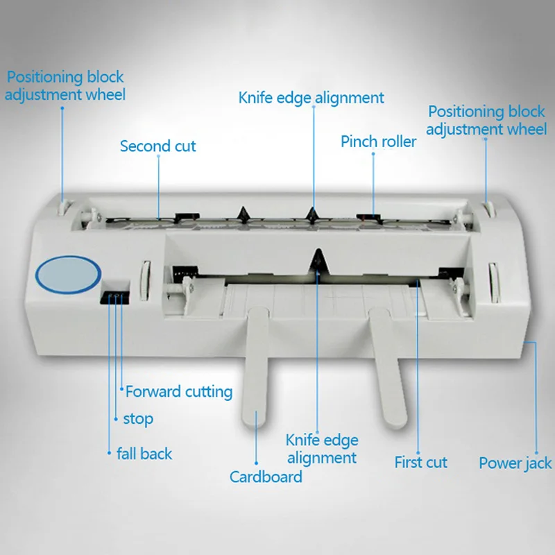 Электрический Резак для визиток сверхмощный резак карт A4 автоматический 220 В/110 В