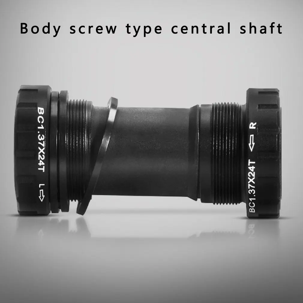 

BB91 Bicycle Hollow Crankset Bottom Bracket Central Axis Mountain Bike Road Car Screw-in Type Threaded Shaft