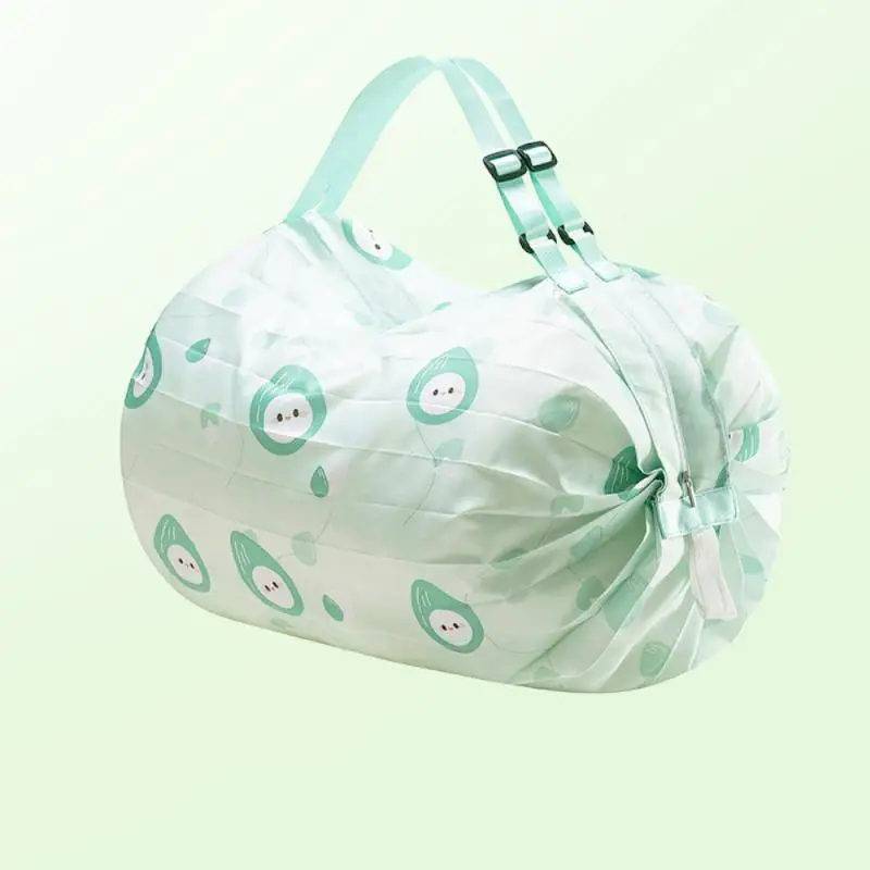 

Foldable Shopping Handbags Reusable Eco Large Waterproof Bag Luggage Oxford Cloth Basket Market Bag Pouch Shopper Bag Organizer