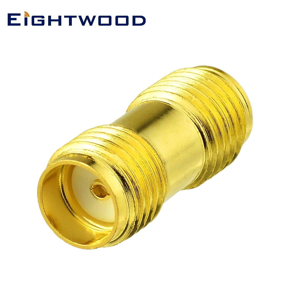 Eightwood 5 шт. коаксиальный адаптер серии SMA гнездо в разъем RF для антенного кабеля 50