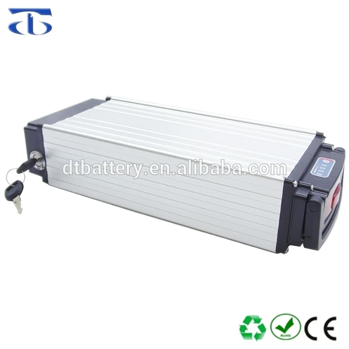 

52Volt 1000W 1200W 1500W electric bicycle battery pack 52V 20Ah 25Ah 28Ah Rear rack ebike battery with 58.8V 4A charger