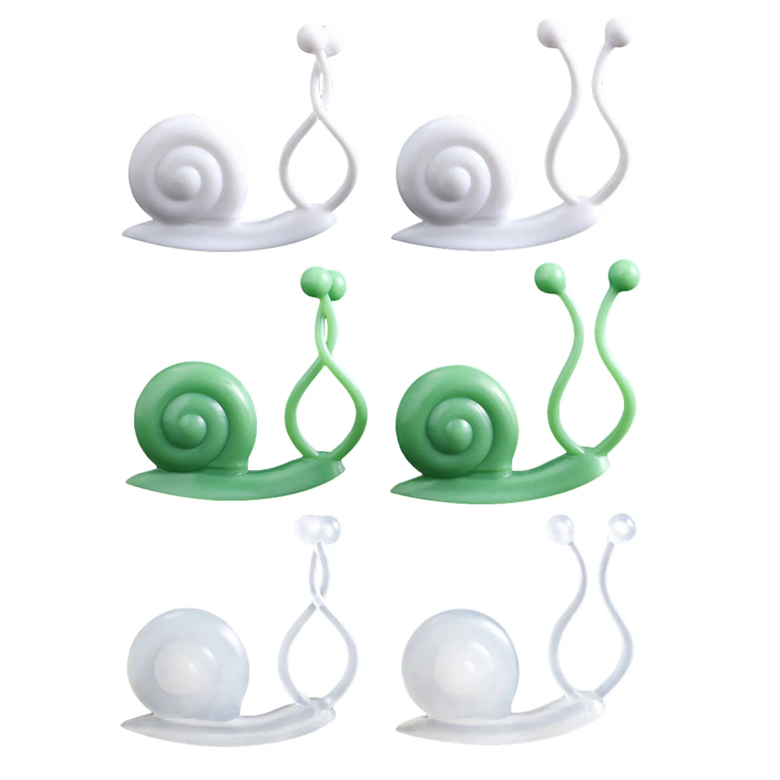 

10pcs Plant Climbing Wall Clip Invisible Wall Vines Fixture Wall Sticky Hook Holder Plant Cages & Supports Plant right