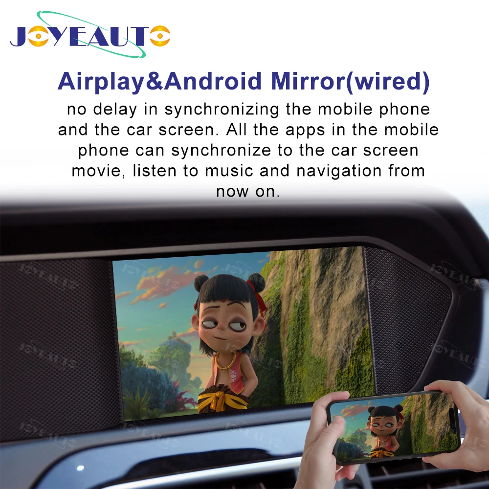 구매 JoyeAuto 무선 애플 Carplay 메르세데스 벤츠 NTG4.0 A B C E GLK GLA ML SLK 클래스 2007 - 2011 안드로이드 자동차 자동차 액세서리