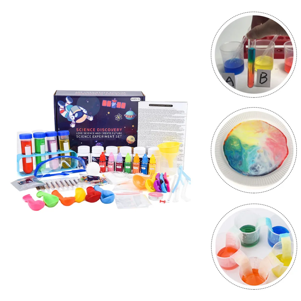 

1 Набор детских лабораторных научных игрушек, набор для самостоятельной сборки