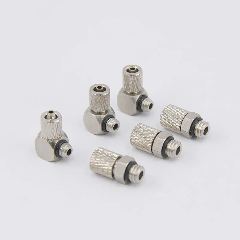 1 шт. пневматический Фиттинг типа PC4/6-M5/M3/M6/M4 PL4/6-M3/M4/M5/M6 SMC мини металлический замок