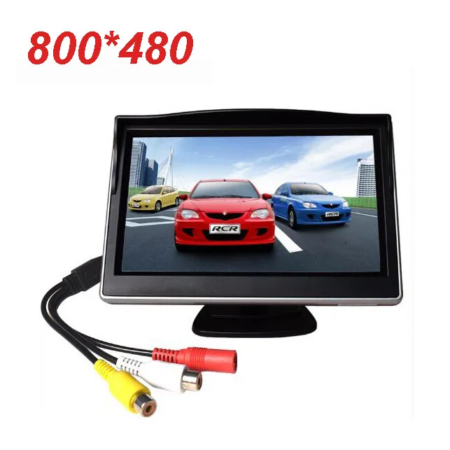 XYCING 5 дюймовый TFT LCD 800*480 цветной автомобильный монитор заднего вида цифровой HD