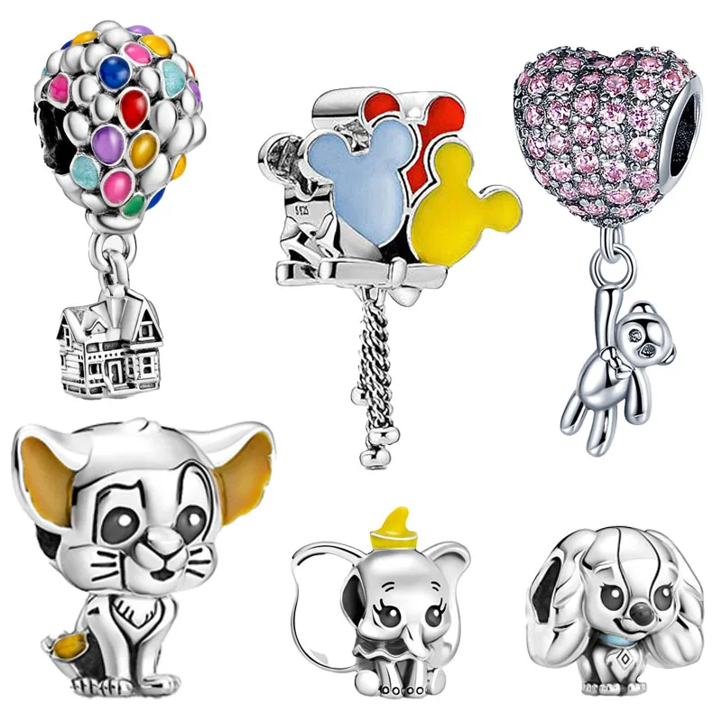 

High quality personalized hot air balloon DIY charms for jewelry making Bracelets Women jewelry charms silver 925 original 2021