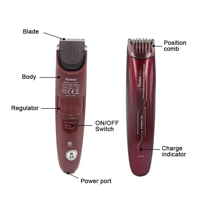 

Cordless Hair Clippers Men Electric Beard Trimmer Professional Hair Trimmer Hair Cutting Machine for Men Barber Haircut Tool