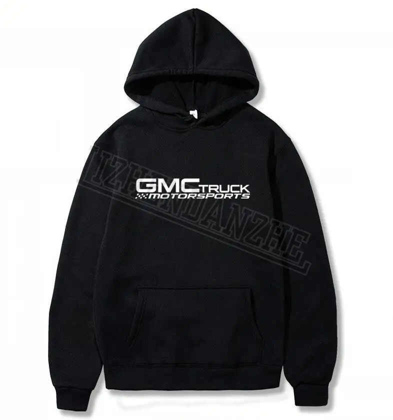 Бренд GMC TRUCK MOTORSPORTS с логотипом мужские толстовки автомобилем на весну и осень