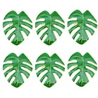 6 шт.лот набор колец для салфеток лист салфетница Свадебные вечерние ужин Рождество украшение стола кольца для салфеток