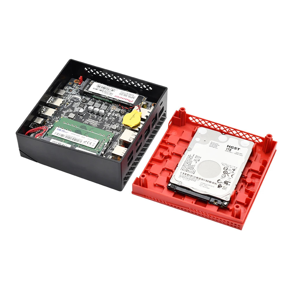 Tuofudun дешевый Pc Gamer AMD Ryzen 5 4500U Radeon Graphics 2 * DDR4 системный блок ПК Windows 10 HTPC HDMI 0 DP TYPE C 3