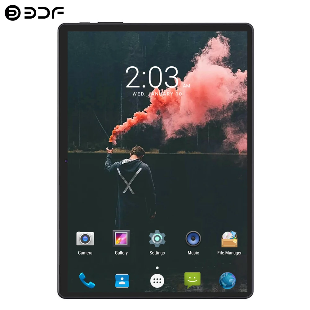 BDF 10 дюймовые планшеты ПК Android 7 0 четырехъядерный 1 ГБ/32 Гб Две sim карты Built in 3G