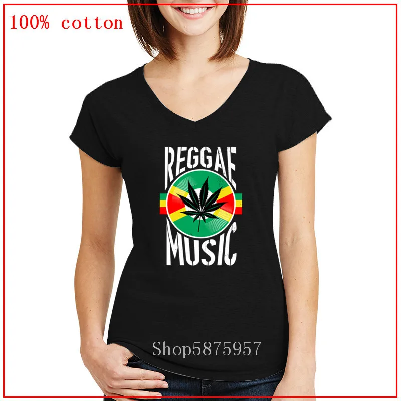2020 Регги Музыка раста Ямайка канабис винил лучший подарок идея белая женская