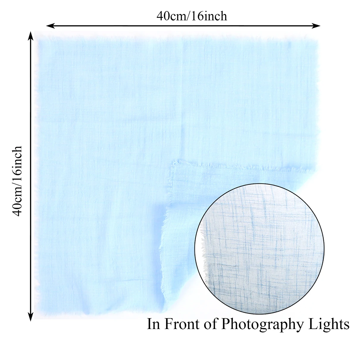 Factory Direct Cloth Napkins Set of 50 Gauze Crepe Cotton Fabric 40x40cm Dinner Tea Towel Kitchen Wedding Table Easter Decor