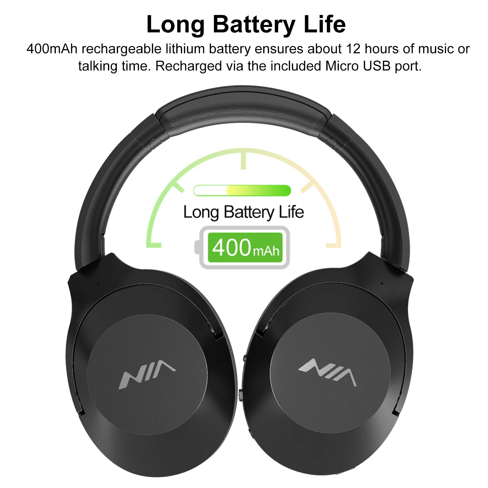 Складные наушники-вкладыши docooler NIA NX100 беспроводная гарнитура BT4.2 наушники с