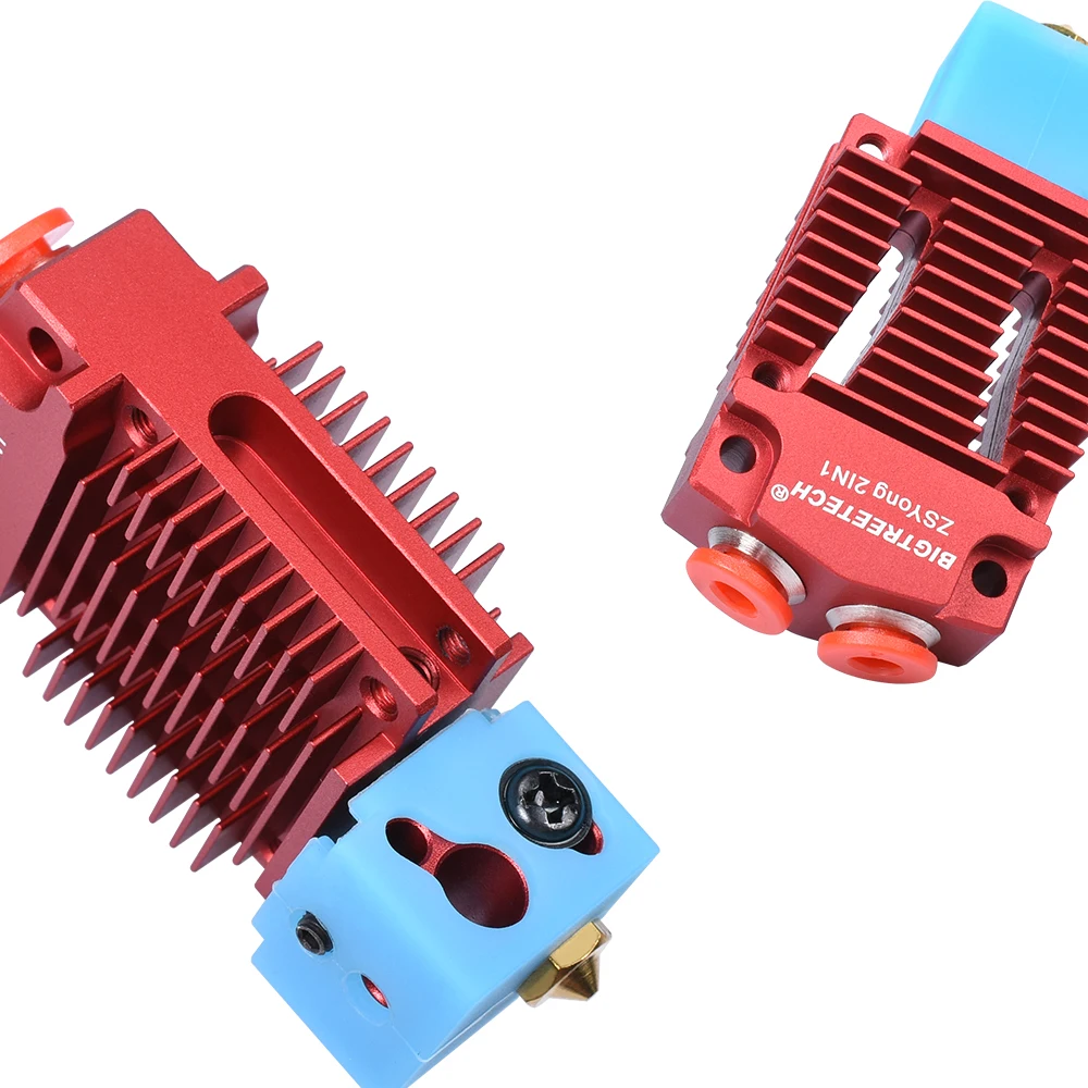Экструдер Hotend 2 в 1 с комплектом вентиляторов двухцветное переключение J head для