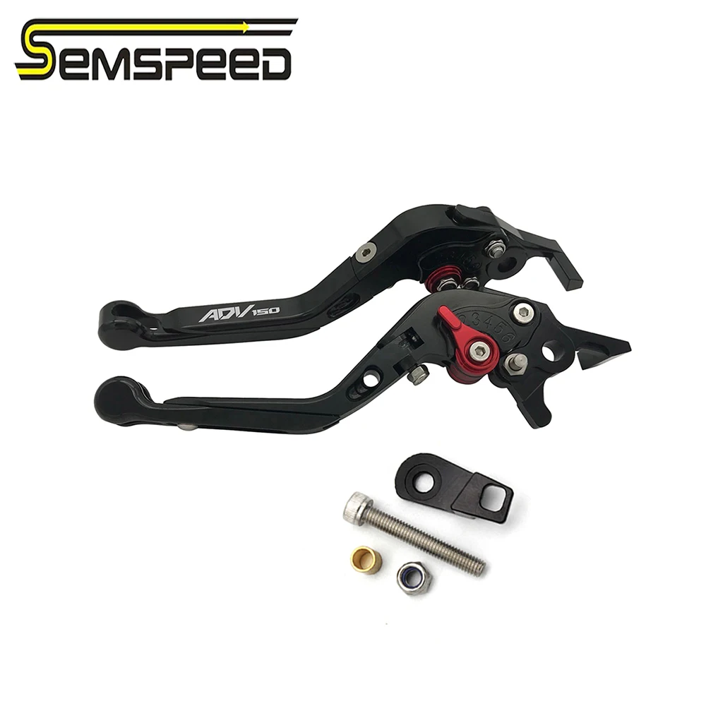 SEMSPEED с логотипом adv150 парковочные рычаги для Honda ADV150 ADV 150 2019 2020 Настраиваемые