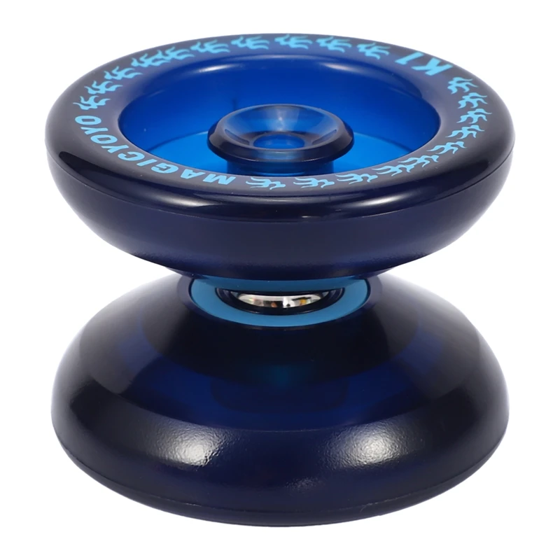 

MAGICYOYO K1 YoYo Ball (ABS, blue) + 5 Strings + Glove, big cool gift toy for children Friends
