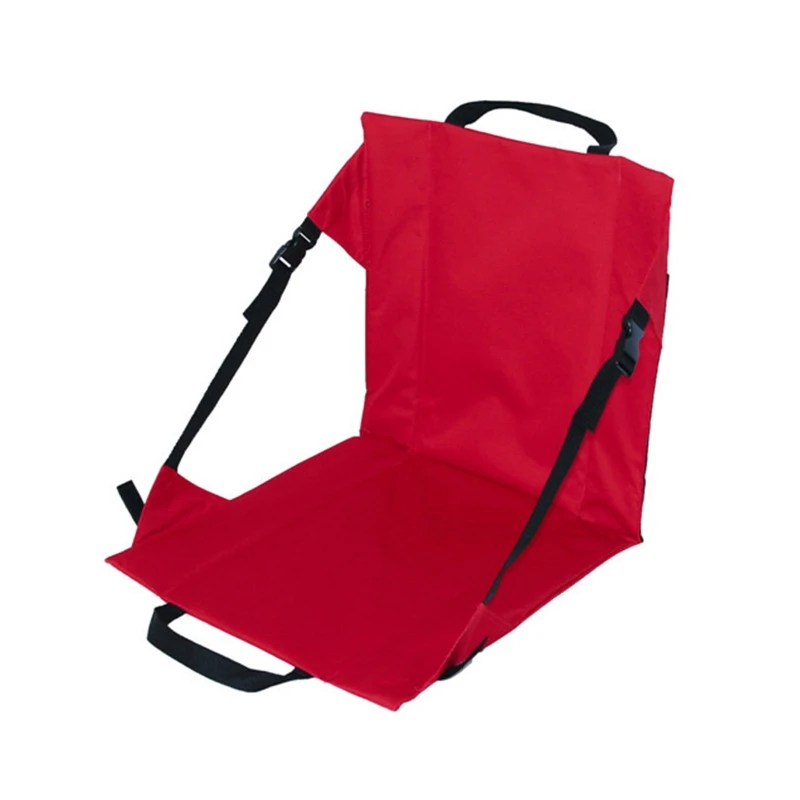 

900D Portable Outdoor Camping Travel Folding Chair Comfort Seats with Backrest Beach Moisture-Proof Leisure Barbecue Folding