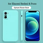 Роскошный квадратный чехол для телефона Xiaomi Redmi 9T 9A 8A Redmi Note 7 8 9 10 8T 9S 10S 10T 11 Poco F3 X3 F2 M3 Pro, Мягкий защитный чехол