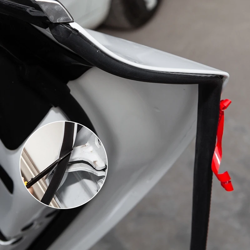 6 шт. комплект уплотнений для дверей автомобиля уплотнительная полоса защиты от