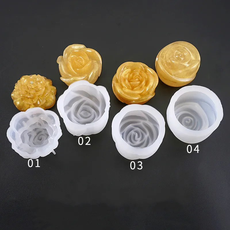 Реалистичная цветочная силиконовая 3D форма Цветочная формочка поддельный