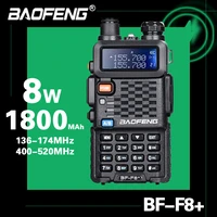 2020 baofeng bf f8 upgrade walkie talkie police two way car radio station portable ham radio for hunting 5w uhf vhf dual band