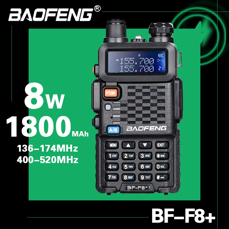 2020 Baofeng BF F8 + Обновление иди и болтай Walkie Talkie “иди полиции два полосная