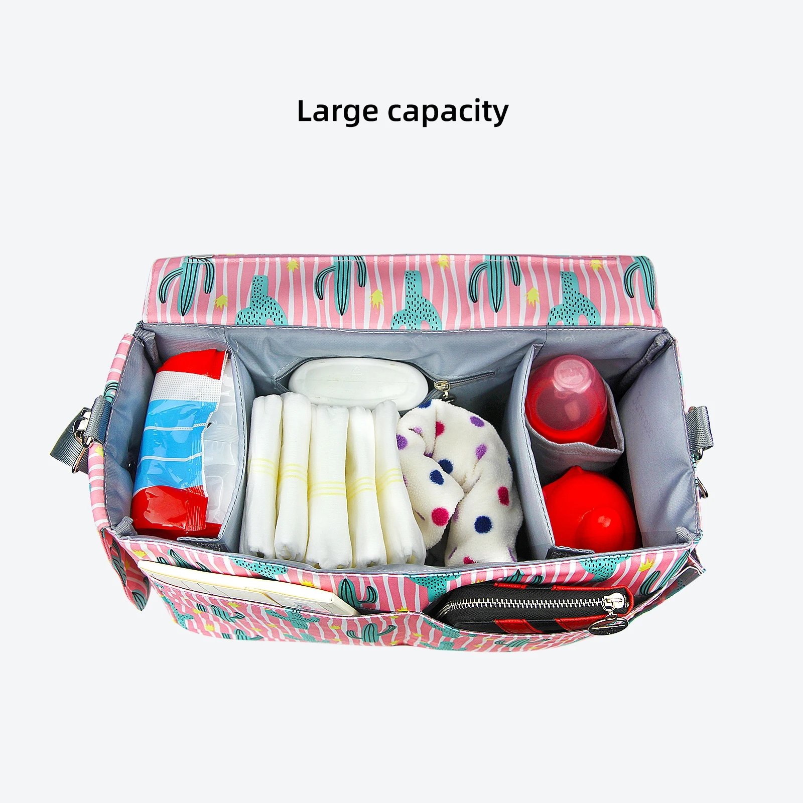 Mummy Diaper Bag for Baby's Care Large Capacity Waterproof Single Shoulder Crossbody Multi-Function Travel Nursing |