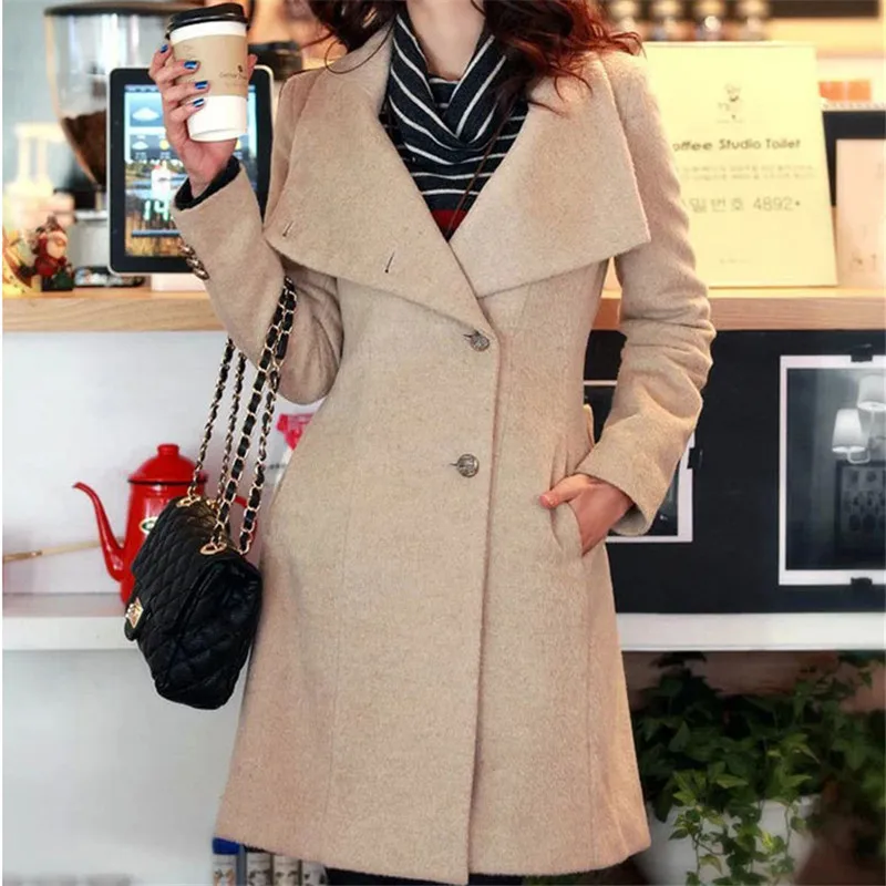 Новинка 2018 Модная приталенная уличная одежда повседневное пальто с поясом