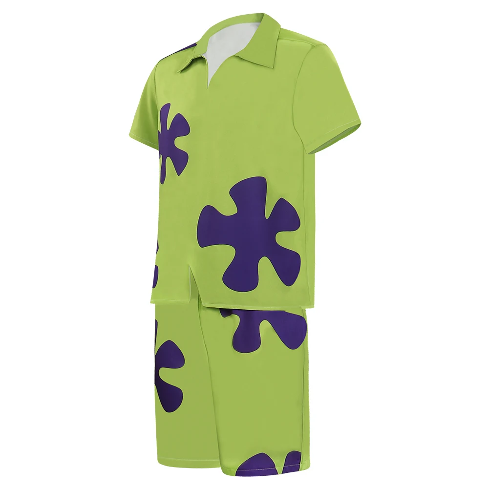 Костюм для косплея звездного представления Патрика рубашка и шорты повседневный