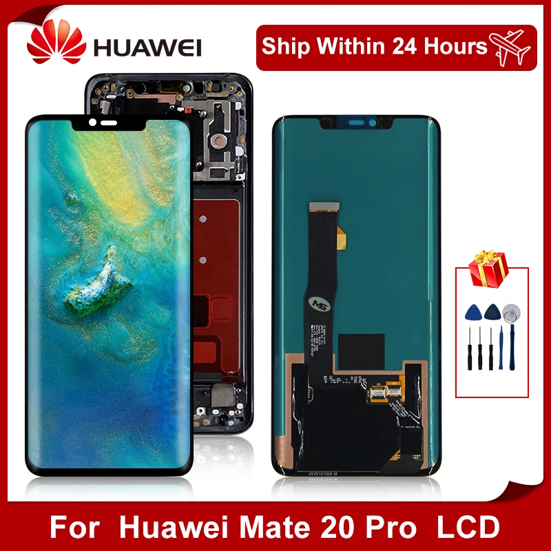 

Original For Huawei Mate 20 Pro LCD Display Touch Screen Digitizer Mate 20 pro Display LYA-L09 Replacement Parts
