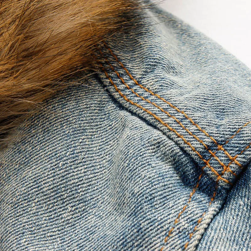 Весенне зимняя джинсовая куртка теплая новая мужская большая шерстяная