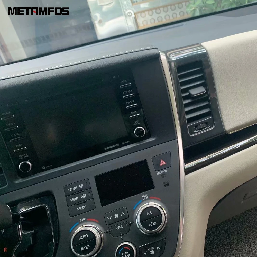 Для Toyota Sienna 2019 2020 центральное управление Крышка вентиляционного отверстия