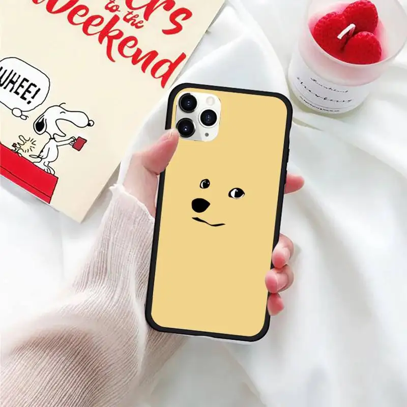 

Doge Meme Kabosu Cute funny Phone Case For iphone 5S 6S 7 8 11 12 XR XS SE Plus Pro ProMax Cover Fundas Coque