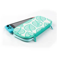 x2021 animal crossin game theme tree leaves style game case for nitendo switch lite oled