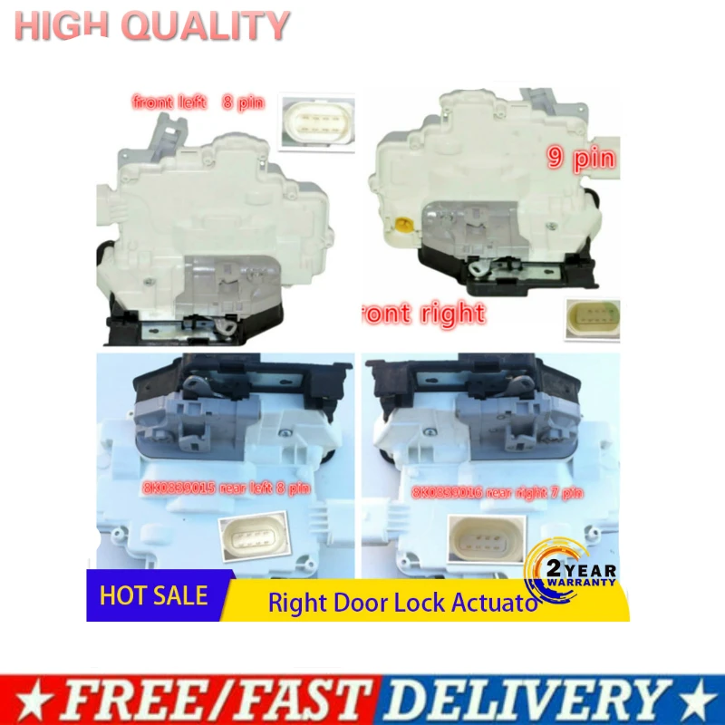 Привод замка левой и правой двери для Vw Audi q3 q5 q7 A4 B8 b6 Skoda Superb Seat Ibiza 8K0839016 3C4839016A
