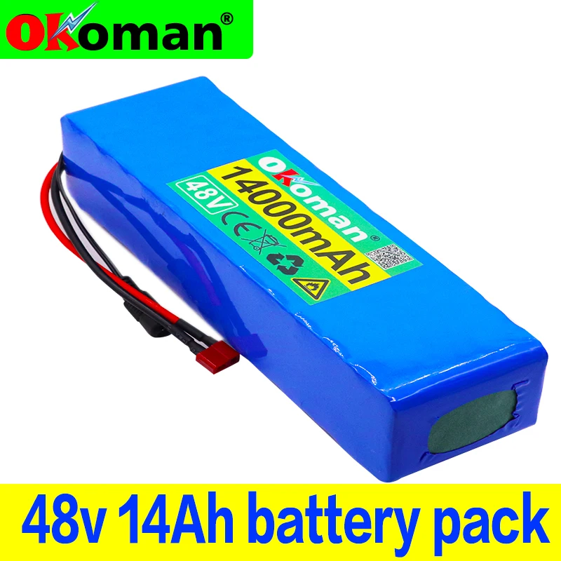 Новый оригинальный комплект литий ионных аккумуляторов 13s3p 48v14ah для