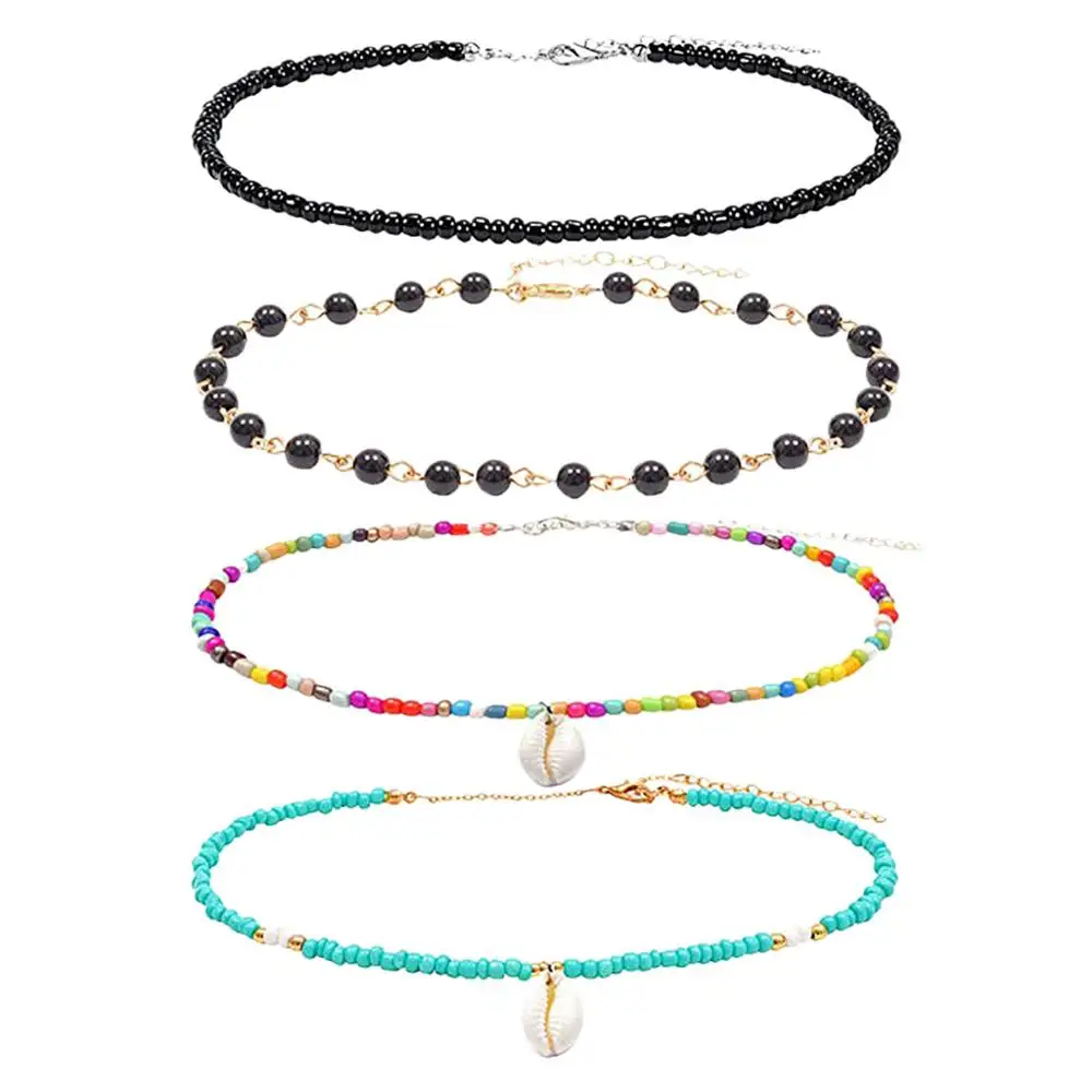 Пляжное ожерелье ракушки ожерелья из ракушек ювелирные изделия для женщин и