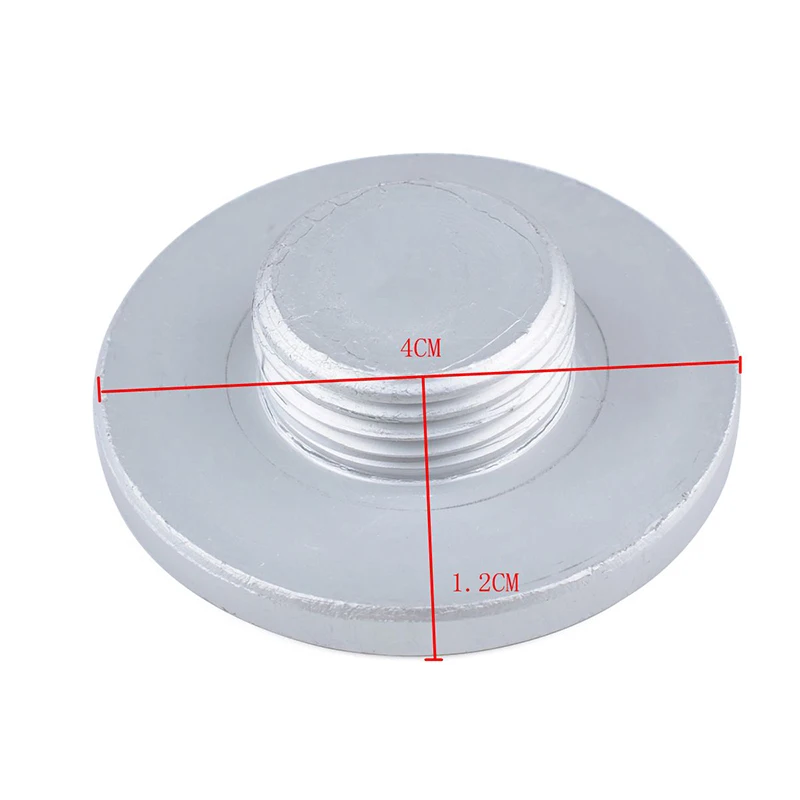 2020 новый продукт алюминиевый серебристый масляный фильтр Крышка корпуса сливная