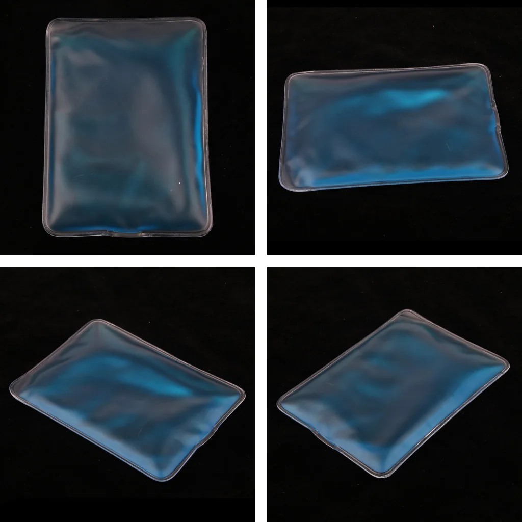 4 шт. мгновенные горячие и холодные пакеты 10x8 см многоразовые гелевые шарики