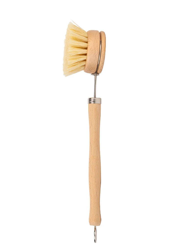 

Natural Wooden Long Handle Pan Pot Brush Dish Bowl Washing Cleaning Brush Kitchen Pot Brushing Tool Bowl Washing Cleaning Brush