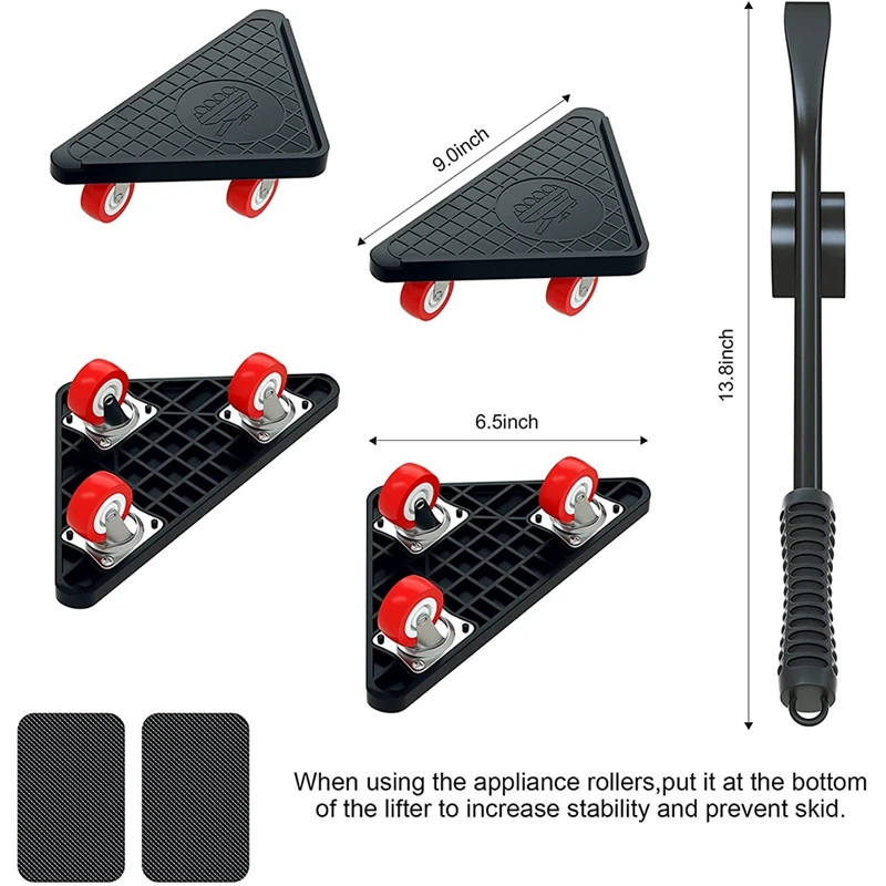 

Furniture Lifters for Heavy Furniture with Wheel Dollies, Furniture Movers Sliders, Furniture Roller Move Tools