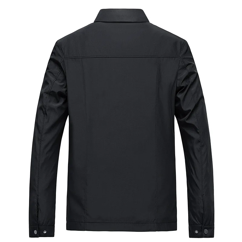 2022 men jacket new spring autumn jacket lapel business casual men outwear fashion slim windproof jacket hot mens brand clothing free global shipping